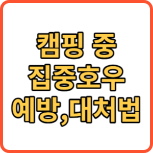 캠핑중 집중호우 썸네일
