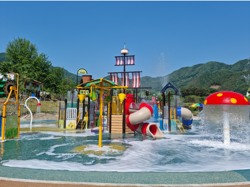 가야산 오토 캠핑장 물놀이장