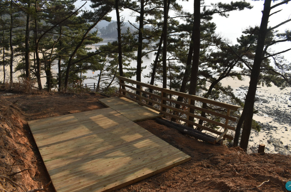 꾸지나무골캠핑장 사이트
