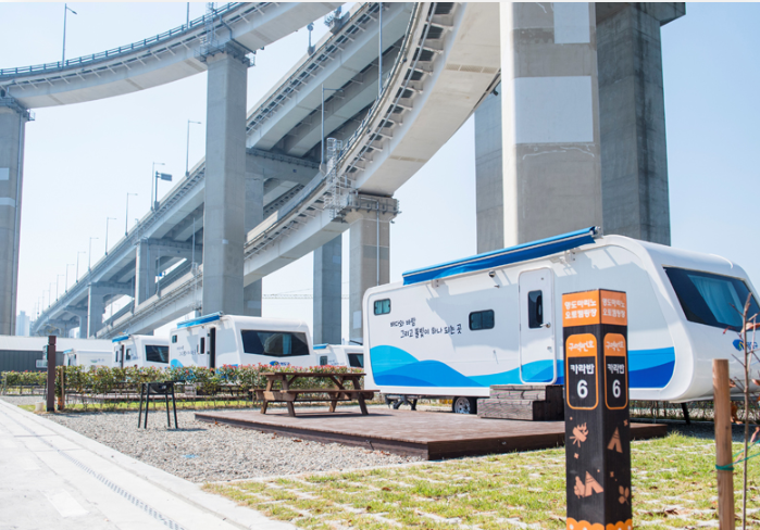 영도마리노오토캠핑장 카라반